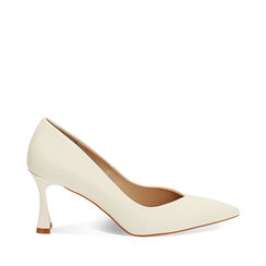 Escarpins femme ivoire chics, 252141105EPPANN035, 001a