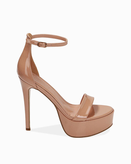 ZAPATOS SANDALIA SINTETICO CHAROL NUDE, NUDE