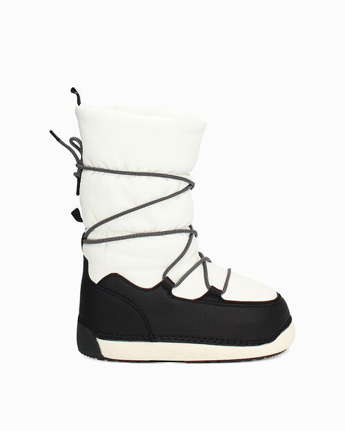 Botte apr&egrave;s-ski blanche, WHITE