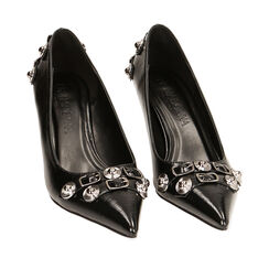 CALZATURA DECOLLETE' NAPLACK NERO, Primadonna, 224972605NPNERO036, 002a