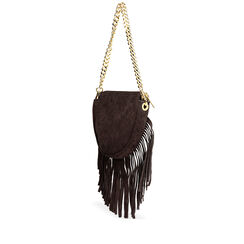 BAG MINI BAG SUEDE MORO, Primadonna, 260805796CMMOROUNI, 002a
