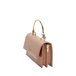Mini bag nude con tracolla removibile, Borse, 275126713VENUDEUNI, 002a