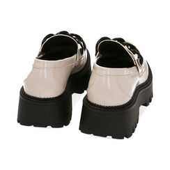 Mocassini panna in naplak, Primadonna, 227528920NPPANN035, 003 preview