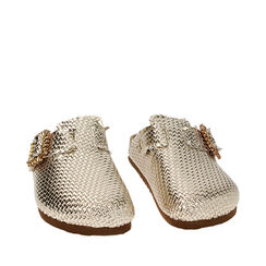 Sabot oro intrecciati, Primadonna, 237810613LIOROG036, 002a