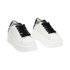Zapatillas deportivas blancas con suela de material sintético., Primadonna, 262826220EPBIAN035, 002 preview