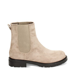 Beatles taupe en microfibre, Primadonna, 242733306MFTAUP037, 001a