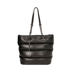 Borsa a spalla nera padded, Primadonna, 225700450EPNEROUNI, 001 preview