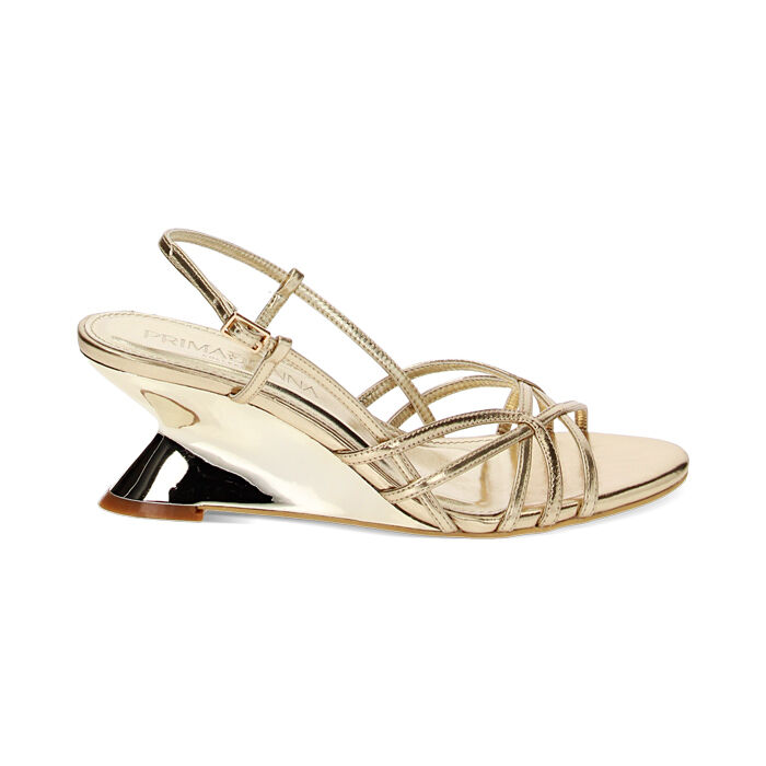 Sandali con tacco zeppa cheap