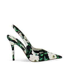 Zapato destalonado negro-blanco tac&oacute;n 10,5 cm, Primadonna, 272100701RSNEBI035, 001a