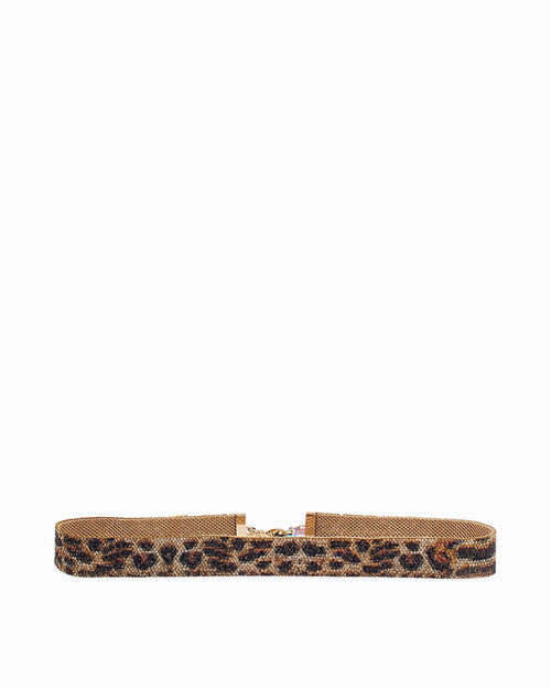 Cintura leopard dettagli urban chic, LEOPARD