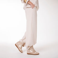 Sneakers beige tacco 7 cm, Primadonna, 270625801MFBEIG037, 002 preview