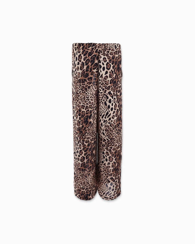 Pantalone donna leopardato image number null
