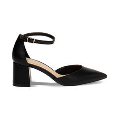 Open shank mujer negras con tacón ancho, Primadonna, 252121505EPNERO036, 001 preview