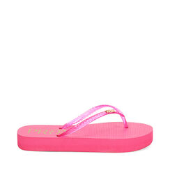 Sandalias de playa fucsia de pvc, Primadonna, 23R585100PVFUCS036, 001a