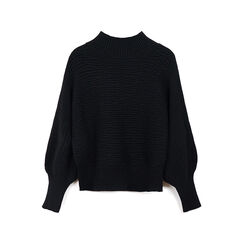 Maglia nera in tessuto intrecciato per un look contemporaneo, Primadonna, 26U558377TSNEROM, 003 preview