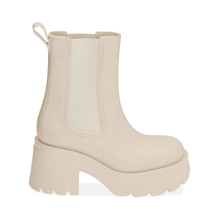 Botas color crema store