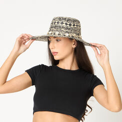 ACCESSORIES HAT STRAW BINE, Primadonna, 25J900222PGBINEUNI, 002a