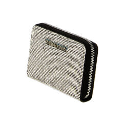 Portafogli con strass argento, Primadonna, 225122516LMARGEUNI, 002 preview