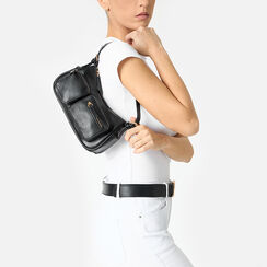 Mini bolsa de mujer negra, Primadonna, 255126349EPNEROUNI, 002 preview