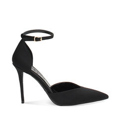 Décolleté open shank nere con tacco 10 cm, Primadonna, 262130618LYNERO035, 001a