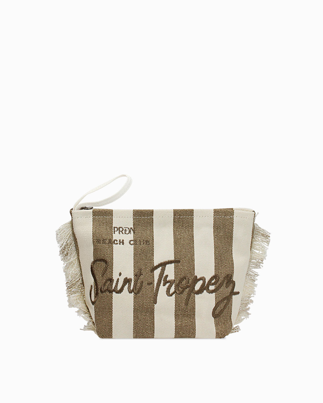 Trousse canvas taupe-beige versatile
