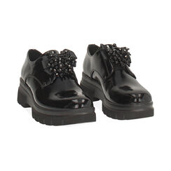 Stringate nere in naplack, Primadonna, 260685981NPNERO041, 003 preview