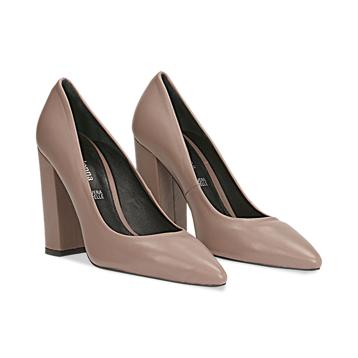 Decollete Nude Con Tacco 10 Cm Cod 12d614412vinude Primadonna Collection