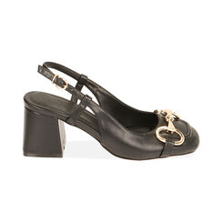 CALZATURA DECO. SLINGBACK SINTETICO NERO, Primadonna, 214931410EPNERO036, 001 preview