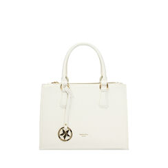 Sac à main femme blanc, Primadonna, 255701413EPBIANUNI, 001a
