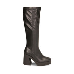 CALZATURA STIVALE SINTETICO NERO, Primadonna, 22N310036EPNERO035, 001a