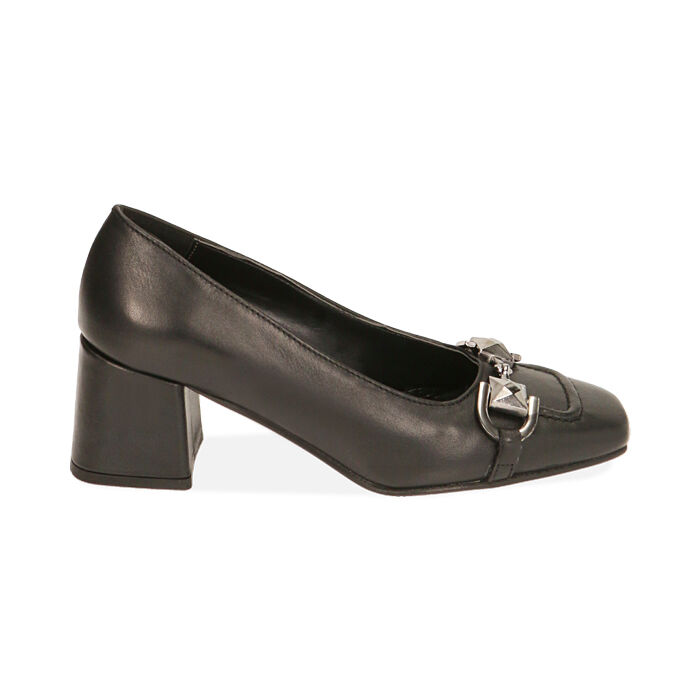Escarpin cuir noir talon 6 cm discount