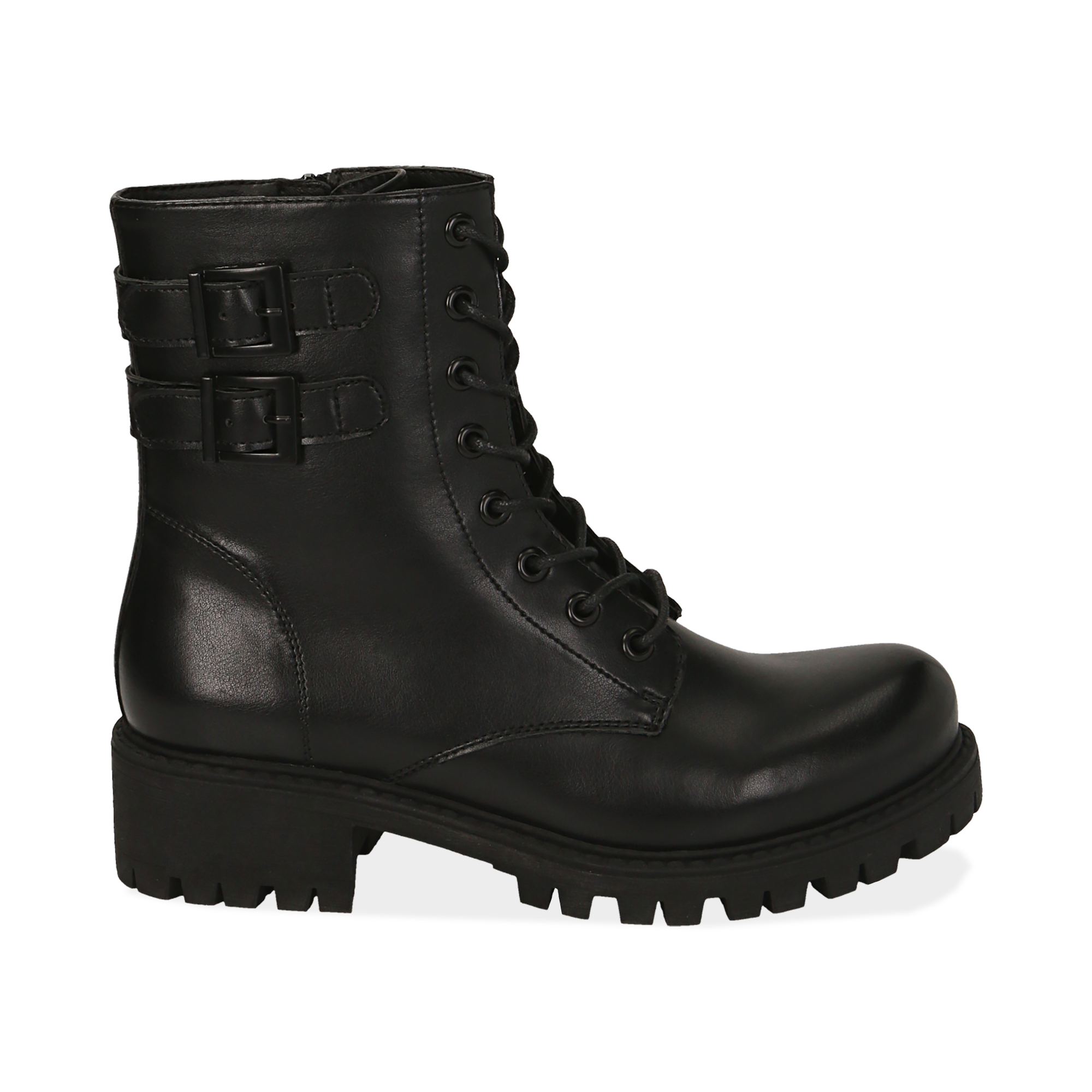 Botas militares en color negro | Primadonna Collection