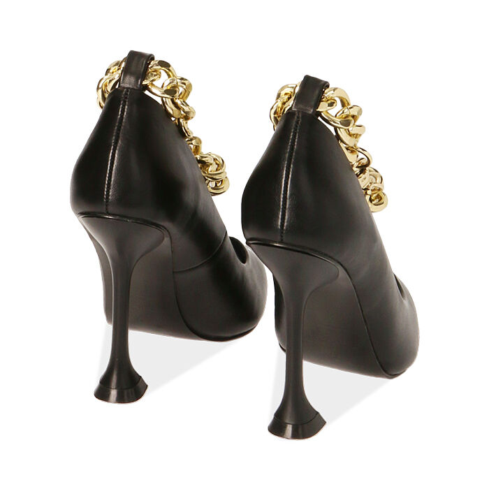 DADA - Décolleté da donna sling back - Nero, Oro - MitShopping -  Abbigliamento e scarpe