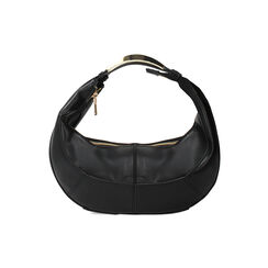 Bolso de mano negro con bandolera fija, Primadonna, 275130159EPNEROUNI, 004 preview