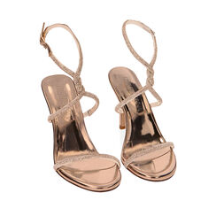 WOMEN SHOES SANDAL LAMINATED RAOR, Primadonna, 21N315507LMRAOR036, 002a