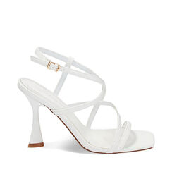 Sandales à talons blancs, Primadonna, 234960812EPBIAN037, 001a
