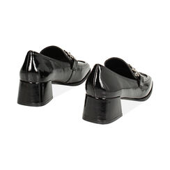 Mocassin noir glamour, Primadonna, 244937147NPNERO036, 003 preview