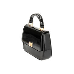 BORSA MINI BAG SINTETICO VERNICE NERO, Primadonna, 235124677VENEROUNI, 002 preview