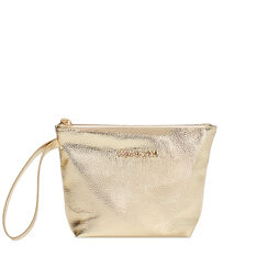 Pochette femme or en laminé, Primadonna, 255124740LMOROGUNI, 001a