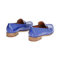 Mocassini blu in naplak, Primadonna, 23N501282PNBLUE035, 003 preview