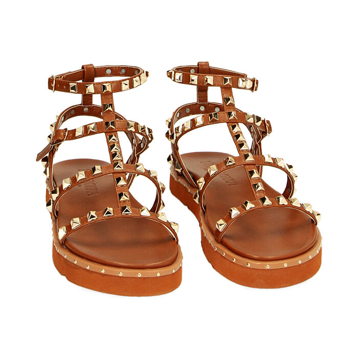 Sandali marroni bassi sale