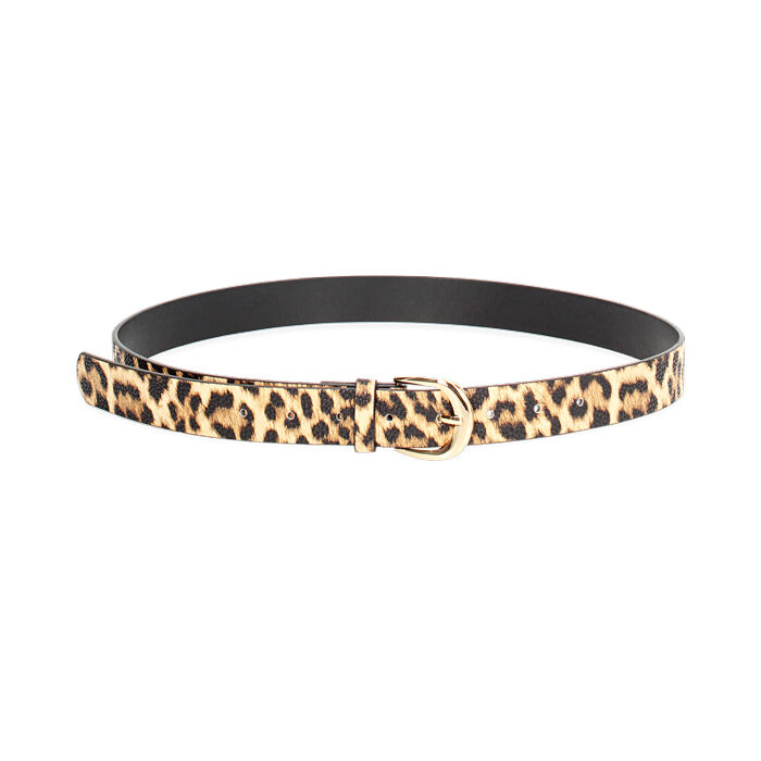 Cintura donna leopardata semplice, Primadonna, 25B413710EPLEOPUNI