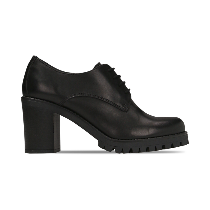 Scarpe Francesine Donna Nere Tacco 8 Cm Cod 127723812penero