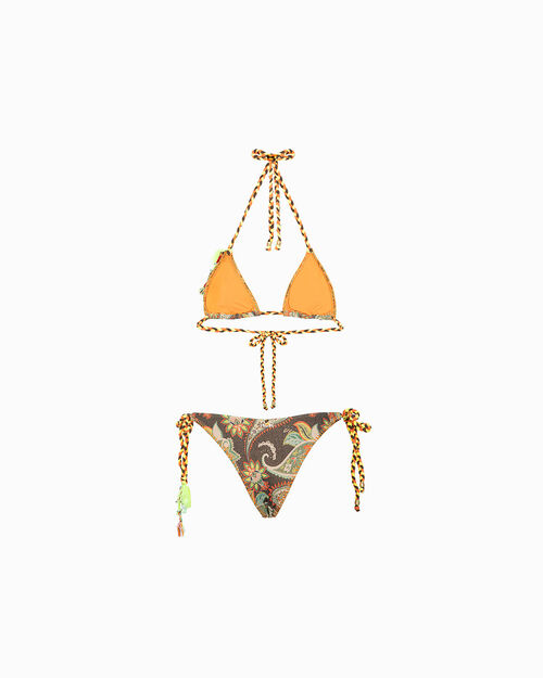 Bikini multicolor arancio glam, MULTI COLOR-ORANGE