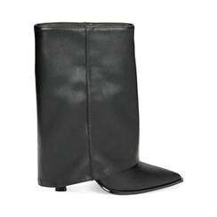 Tronchetti neri, tacco 9,5 cm, Primadonna, 234912927EPNERO039, 001 preview