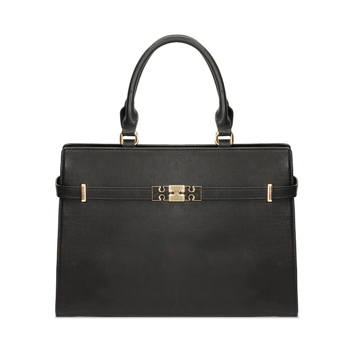 Sac &agrave; main noir au design sophistiqu&eacute;, Primadonna, 27D900672EPNEROUNI