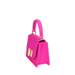 Minibag fucsia piccola in lycra, 235125430LYFUCSUNI, 002a