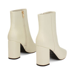 Tronchetti panna con tacco di 7,9 cm da donna, Primadonna, 262723302EPPANN035, 004 preview
