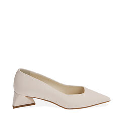 Décolleté panna, tacco 4 cm , Primadonna, 19M808320EPPANN035, 001a