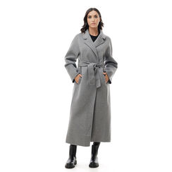 Manteau gris simple, Fin de Collection, 246520106TSGRIGL, 001 preview